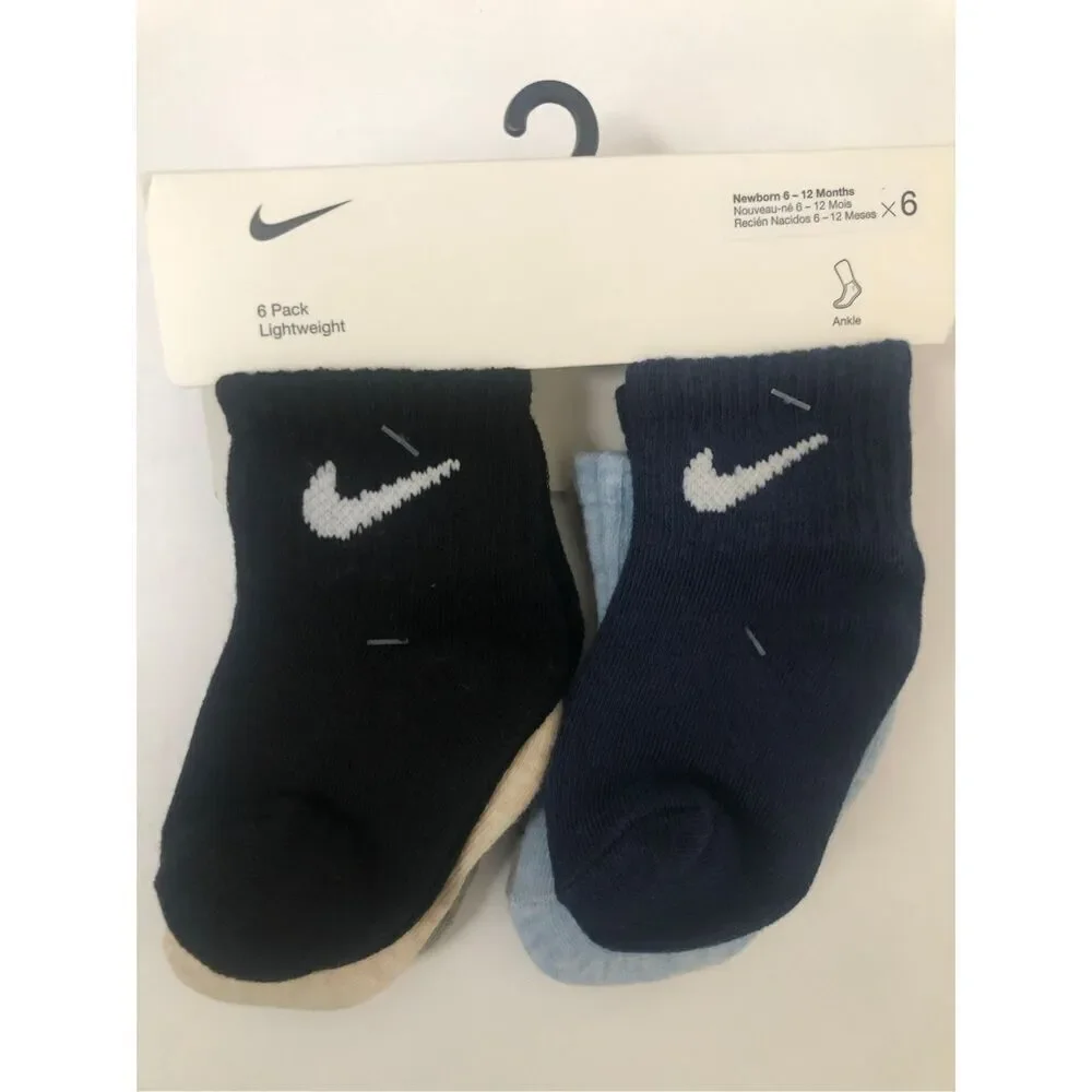 Nike Baby Socks 6-pack size 6-12 Months